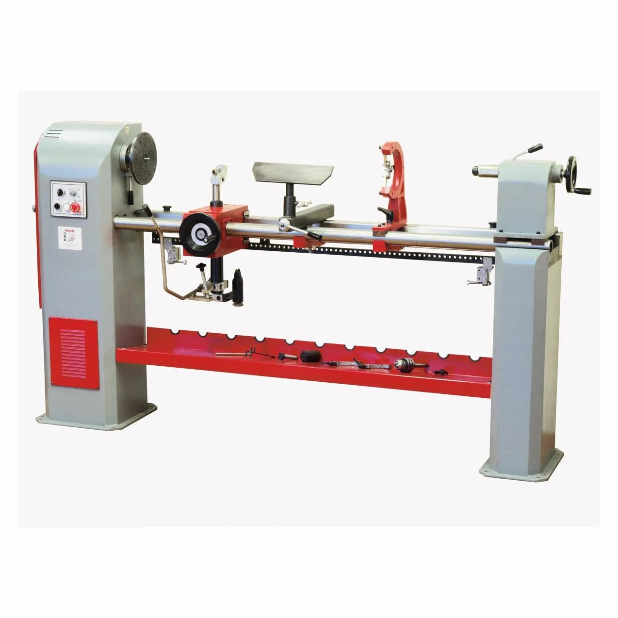 Holzmann - tokarka do drewna z regulacją prędkości + kopiarka L. 1300 mm 400 V - 1100 W DBK1300F-400V - Holzmann