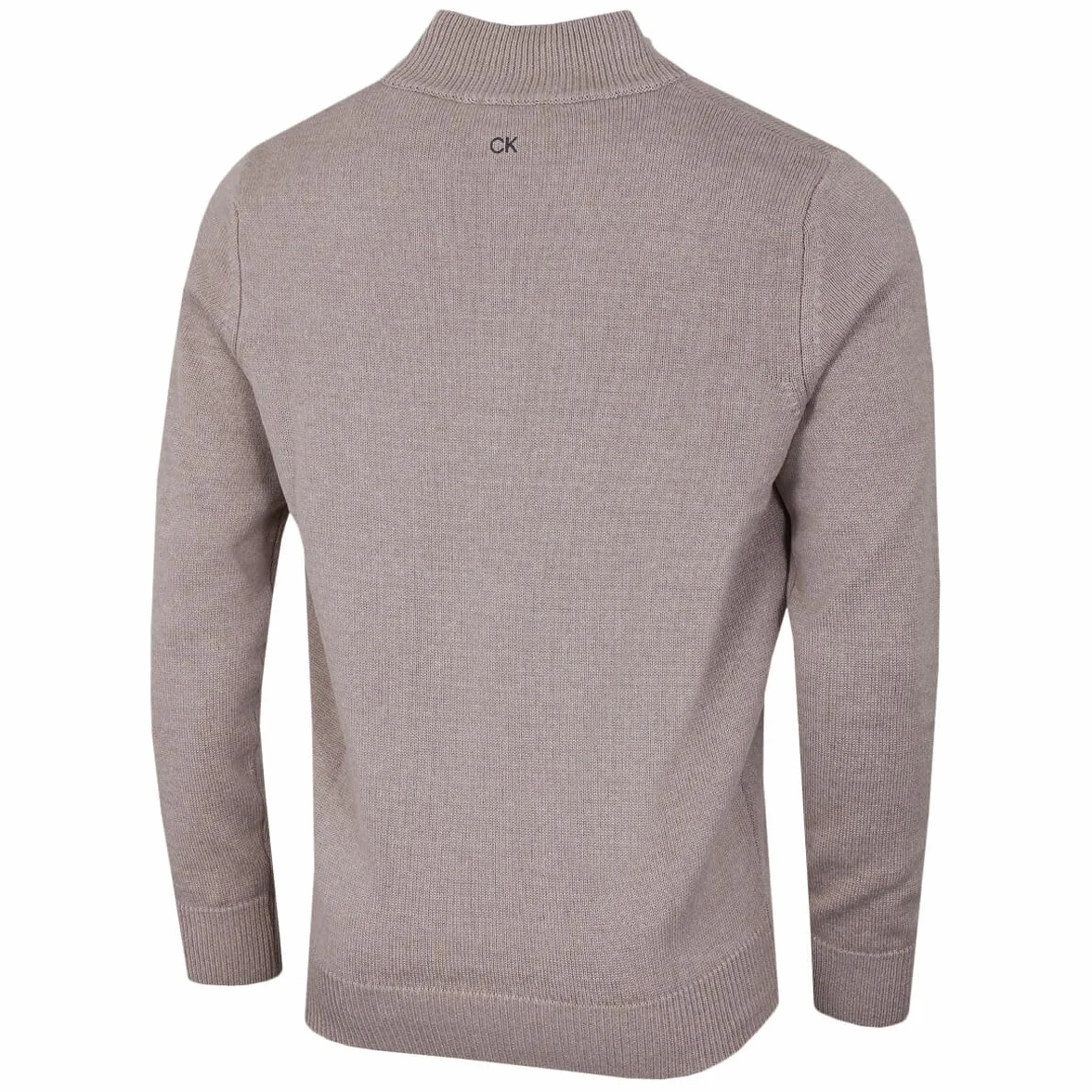Calvin Klein Sweter meski 2025 Campus 1/2 Zip All Season Easy Care