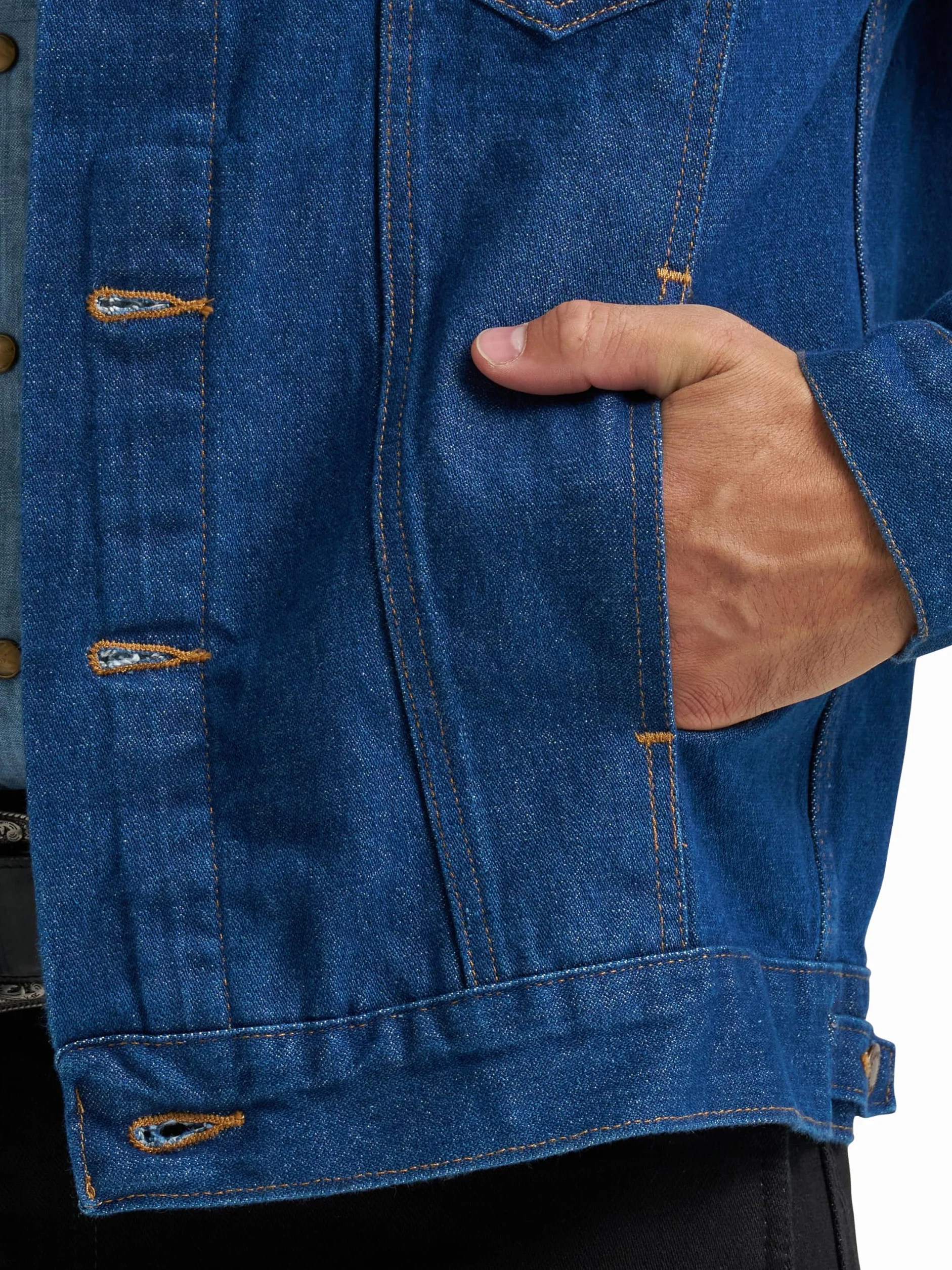Wrangler góra Mężczyźni Western Unlined Denim Jacket