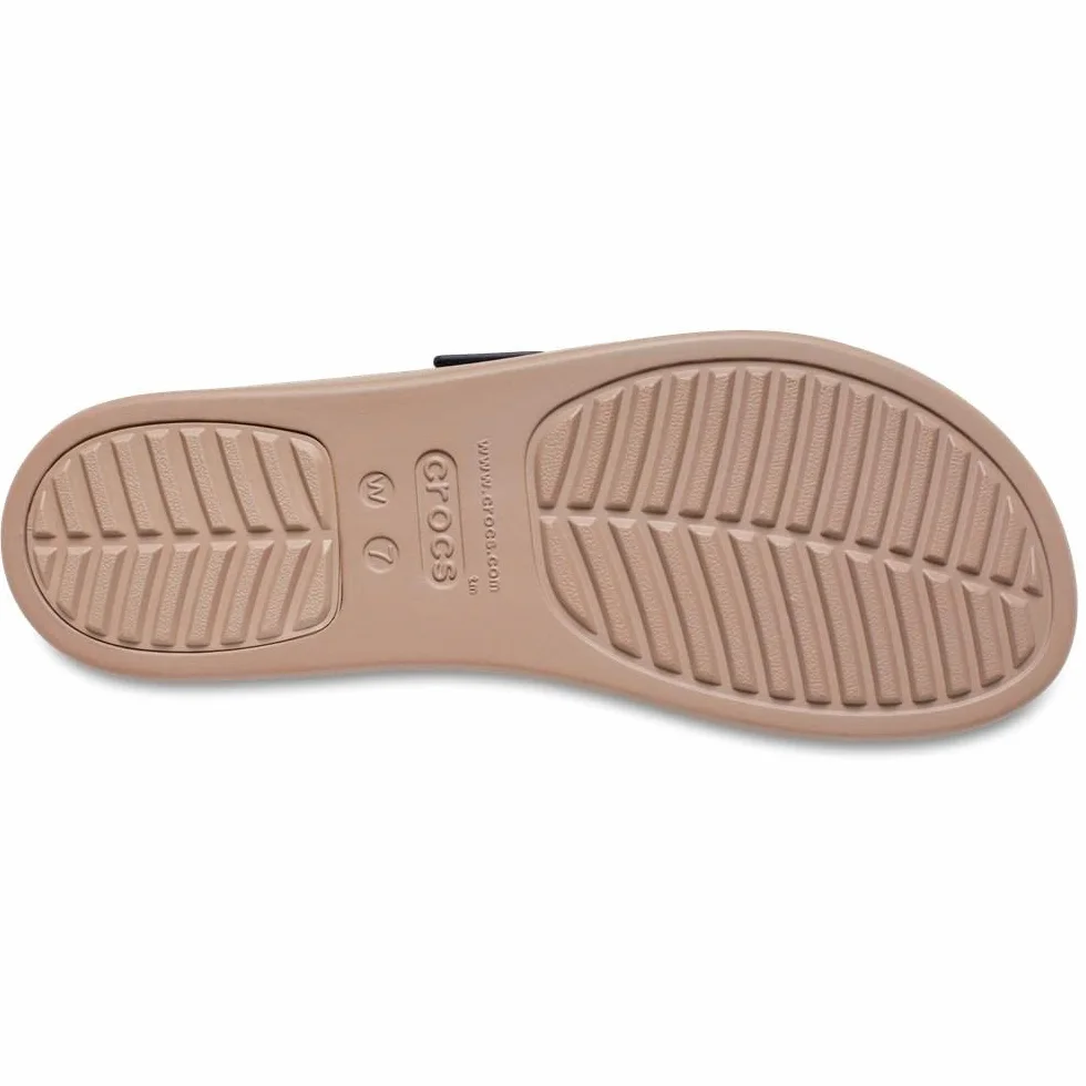 Crocs Brooklyn Buckle Low Wedge Sandał na koturnie