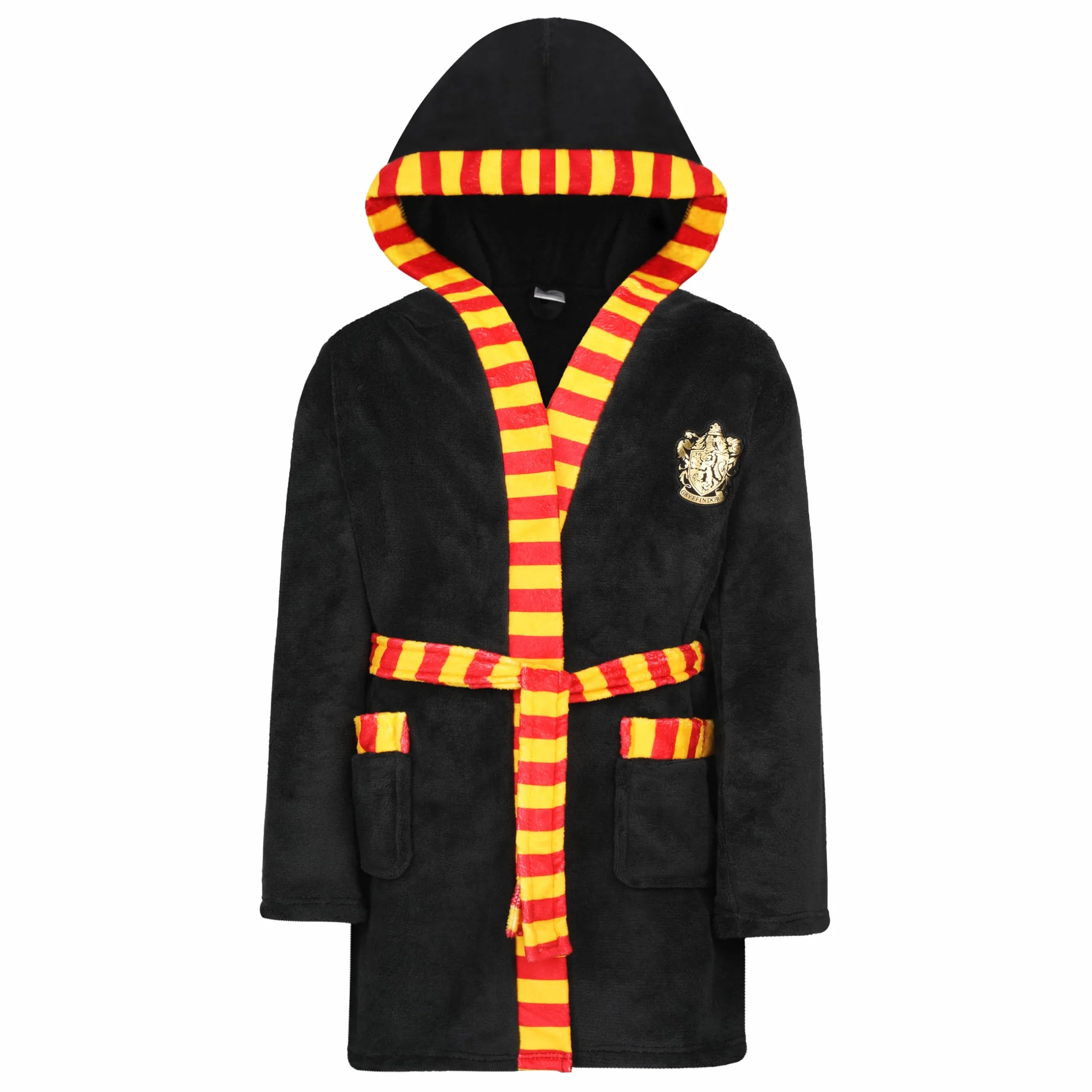 Harry Potter Szlafrok dziecięcy | polarowy szlafrok dla dzieci | z kapturem | również jako zestaw z workiem gimnastycznym | dla chłopców lub dziewczynek