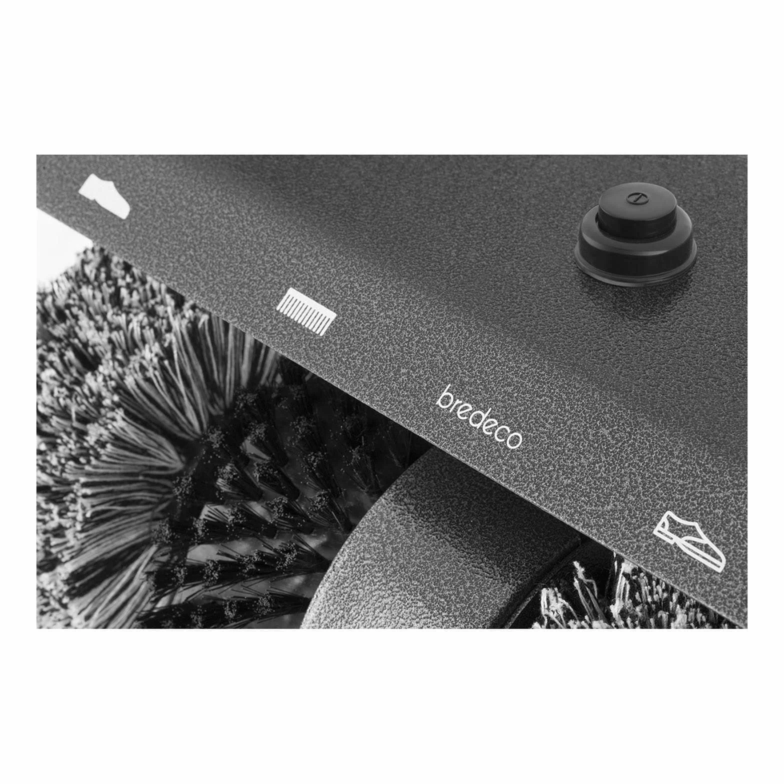 BC-S-POL3 maszyna do czyszczenia obuwia (3 szczotki, 120 W, 230 V, stal)