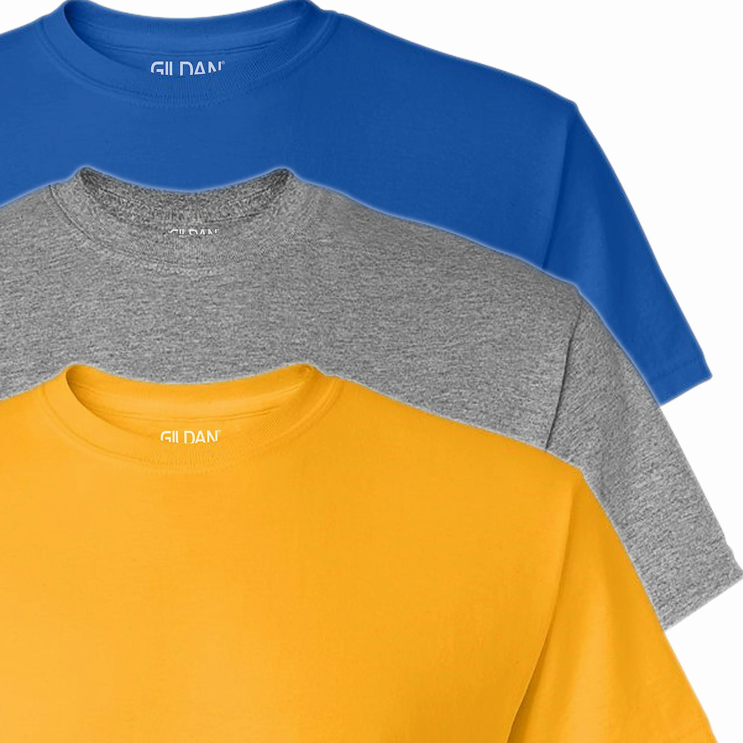 Gildan Koszula Mężczyźni DryBlend Adult T-Shirt, 2-Pack