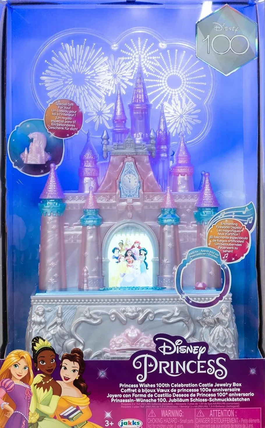 Disney Princess Skrzynka Życzeń z Biżuterią na 100-lecie
