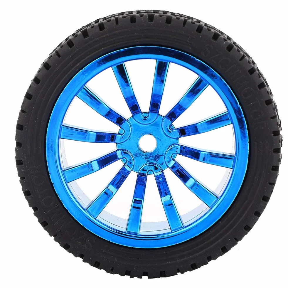 Silnik Z Przekładnią Enkodera Dc 12V Diy Ze Wspornikiem 65Mm Zestaw Kół Silnika Z Przekładnią Magnetyczną Silnik Z Redukcją Prędkości W Całości Z Metalu Do Inteligentnego Samochodu Robot Model Diy (200 Obr./Min)