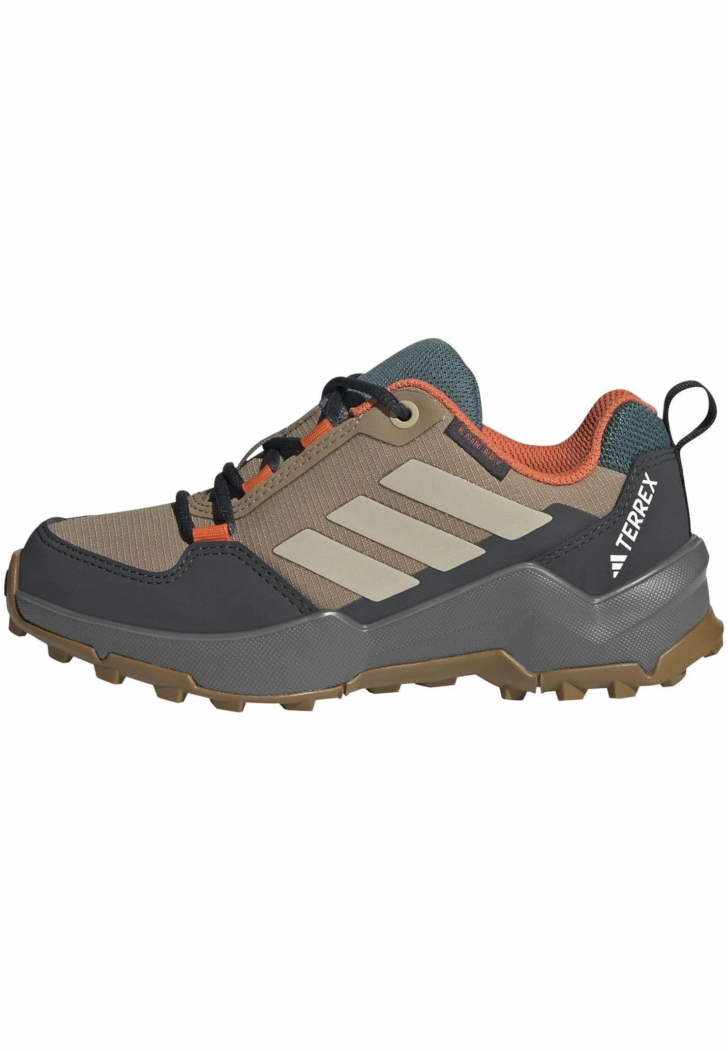adidas Uniseks - dzieci Terrex Ax4R RAIN.RDY Hiking Shoes Kids, cardboard/savannah/semi impact orange, 39 1/3 EU