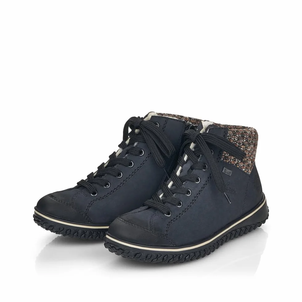 Rieker Y9131 - Modne botki. Kobiety