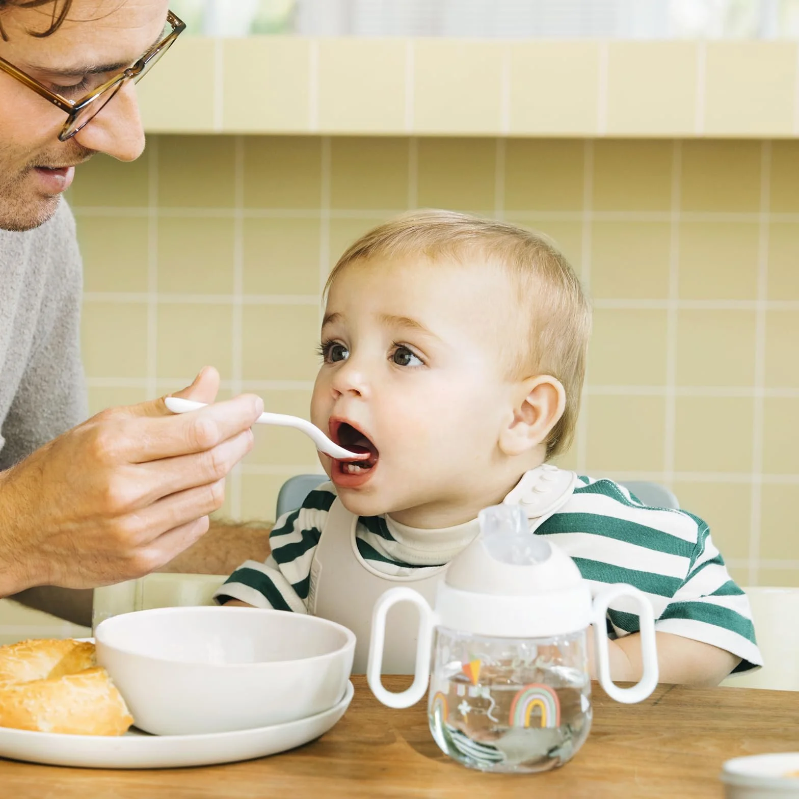 Mepal, Miska dla Dzieci Mio Little Dutch, Zastawa Stołowa, Nadaje się Jako Miska na Owsiankę, Jogurt lub Zupę, Nadaje się do Kuchenki Mikrofalowej i Zmywarki, bez Bpa, 300 Ml, Fairy Garden