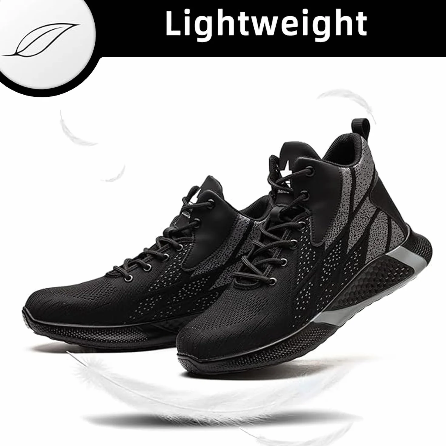 Buty ochronne S3 stalowe noski lekkie oddychające obuwie robocze