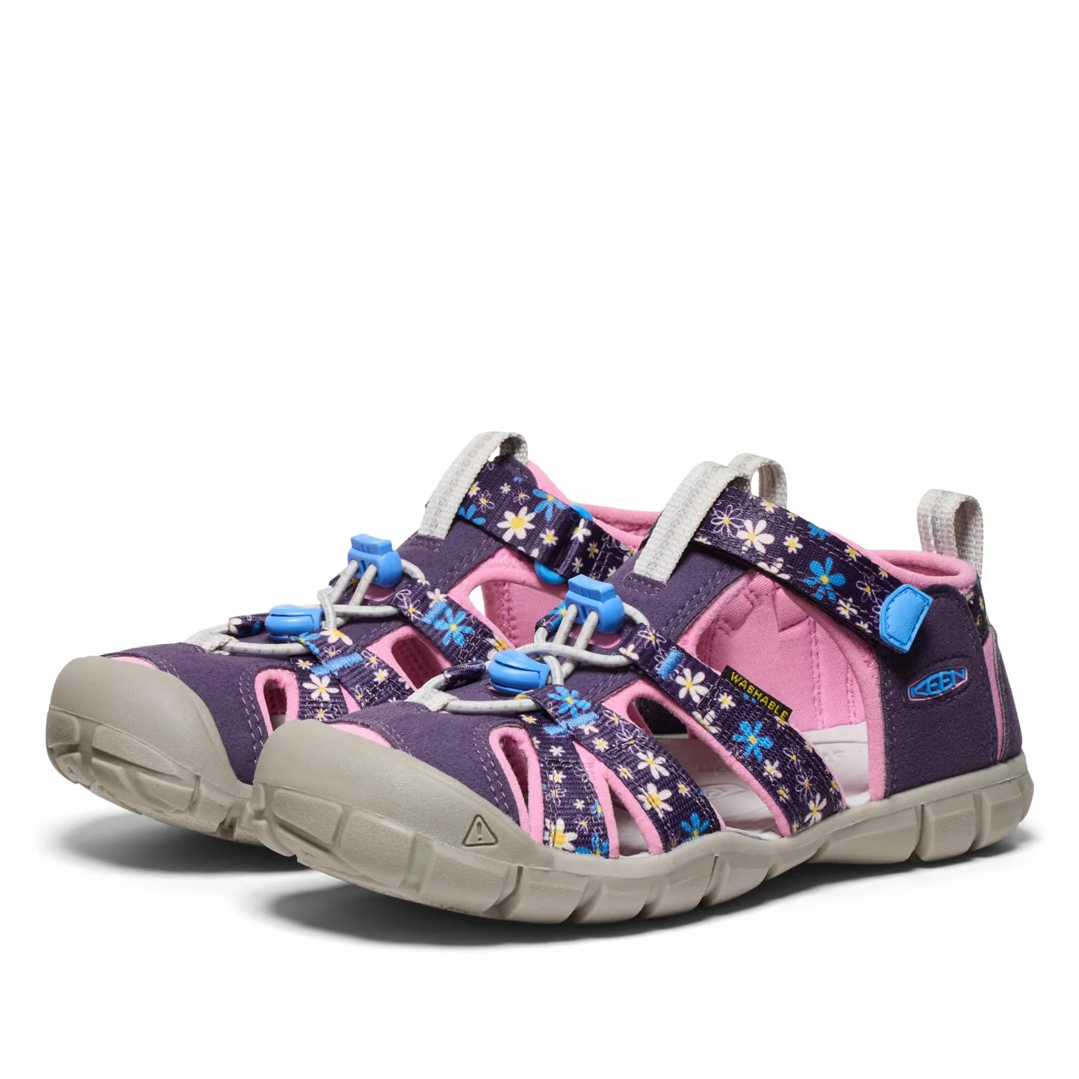 KEEN Sandały dziecięce Seacamp II CNX uniseks, Daisies Marina, 37 EU