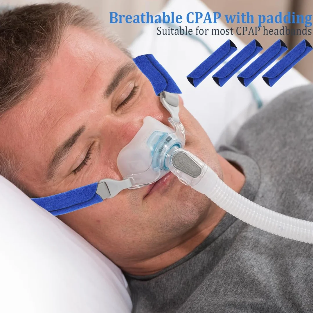 6 szt. pasków CPAP CPAP Dostawy CPAP komfortowa mata do paska CPAP maska CPAP komfortowa mata do pasa CPAP wygodne podkładki do paska CPAP ochraniacze na twarz