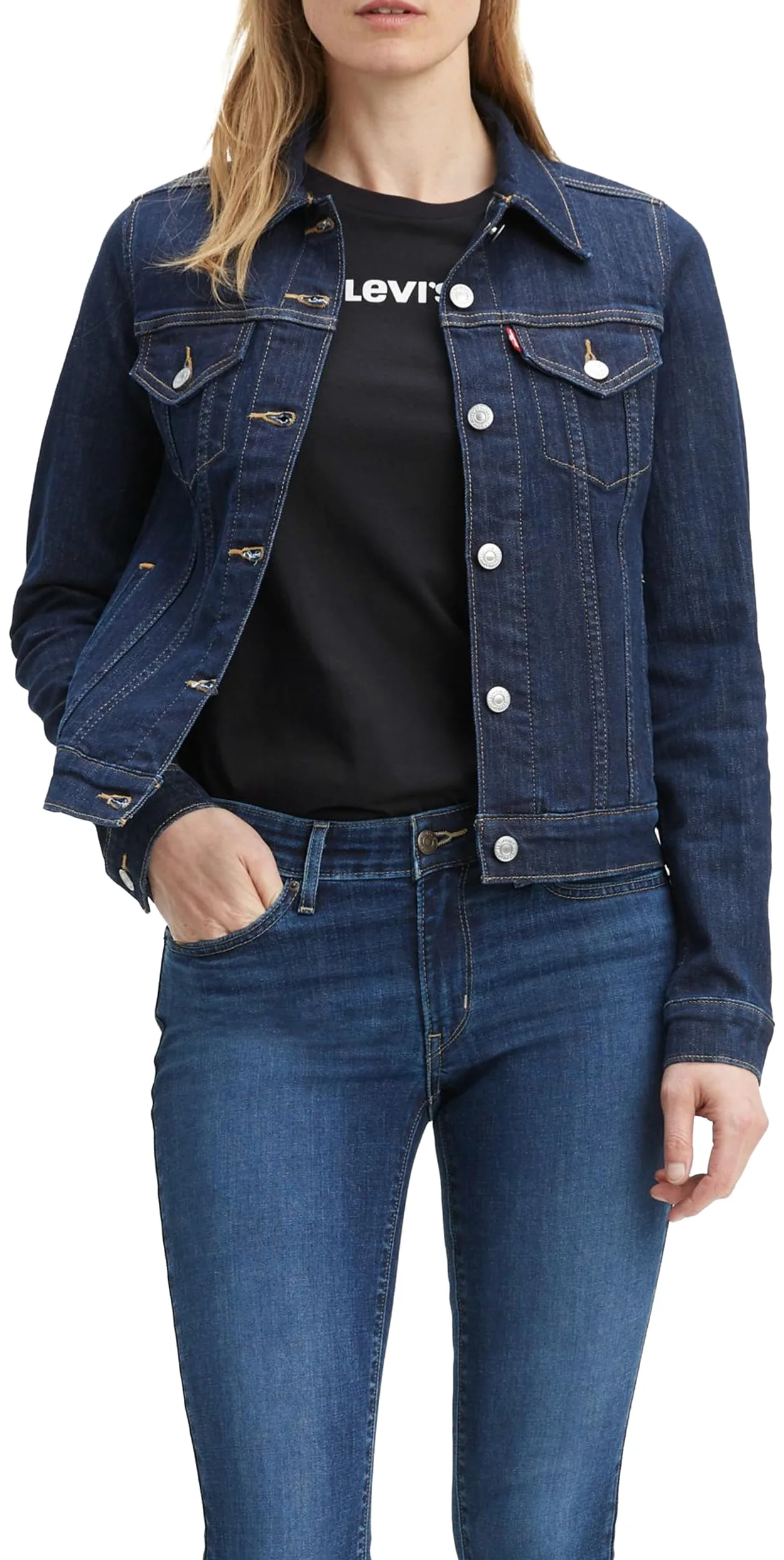 Levi's Original Trucker, Kurtka damska, Blau