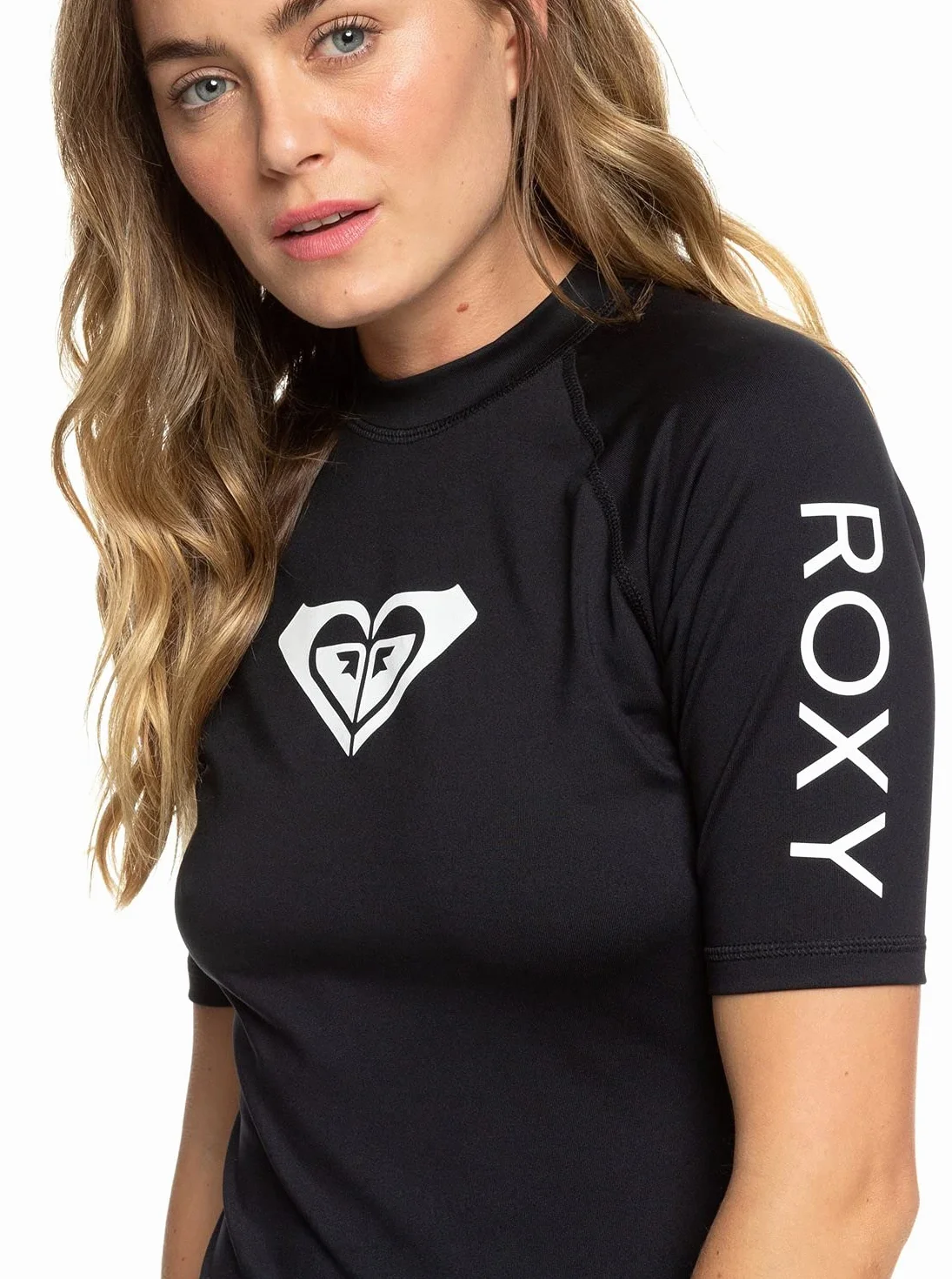 Roxy Whole Hearted damska koszulka z krótkim rękawem z upf 50 dla kobiet S/SL Surf Tee