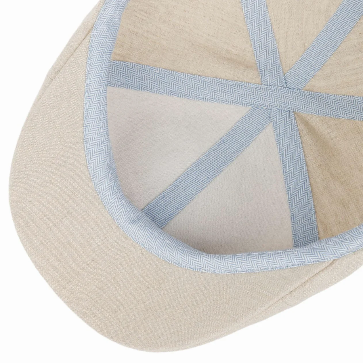 Stetson Texas Gavona lniana czapka z daszkiem męska – Made in The EU z daszkiem, wiosna-lato