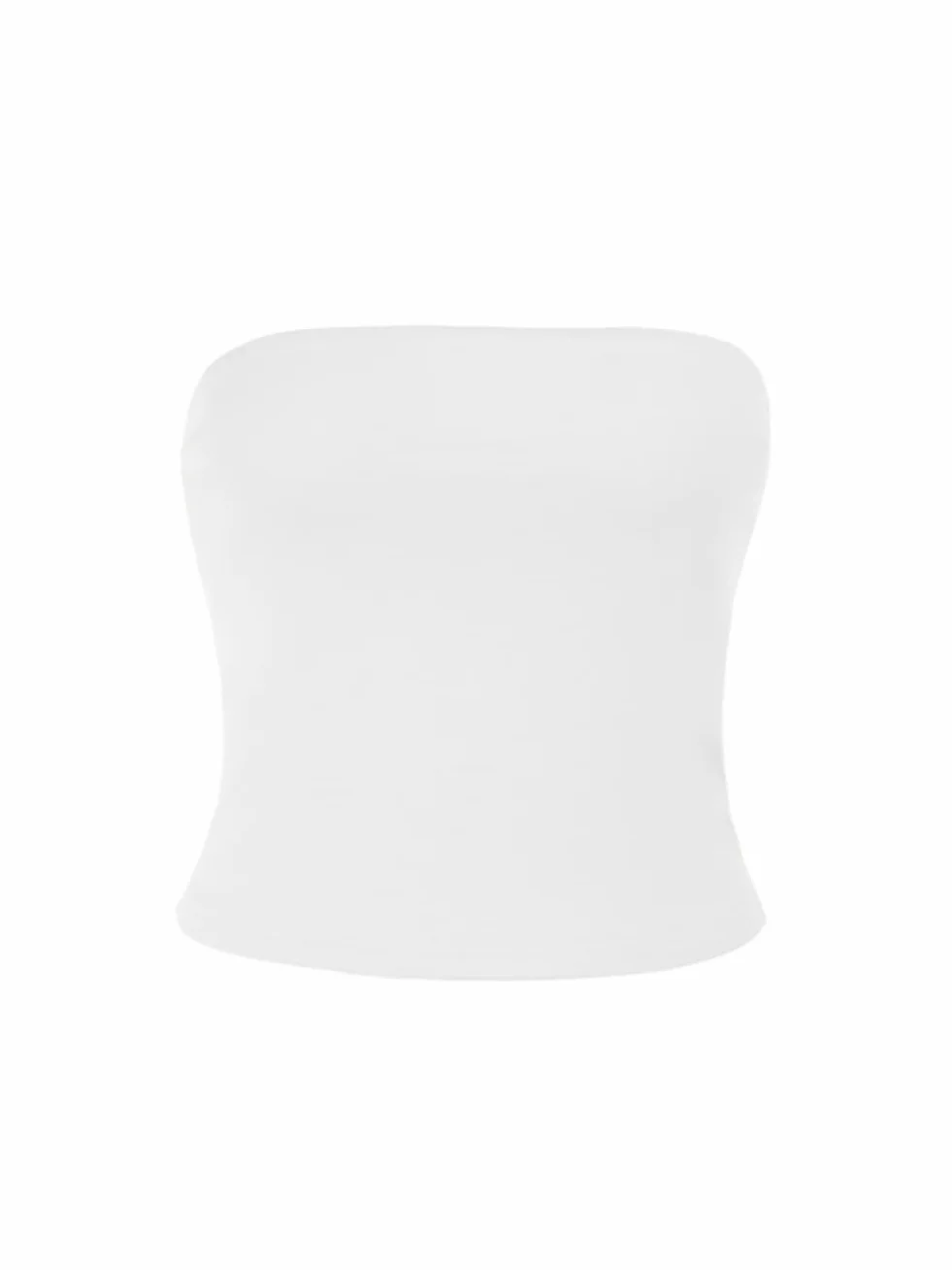 Tube Top Damski Seksowny Tank Top Slim Fit Crop Topy Letnie Krótkie Podkoszulki Bez ramiączek Podstawowy elastyczny Tank Top Bandeau Casual Shirt Bez Pleców Wychodzą Y2K Estetyczne Odzież