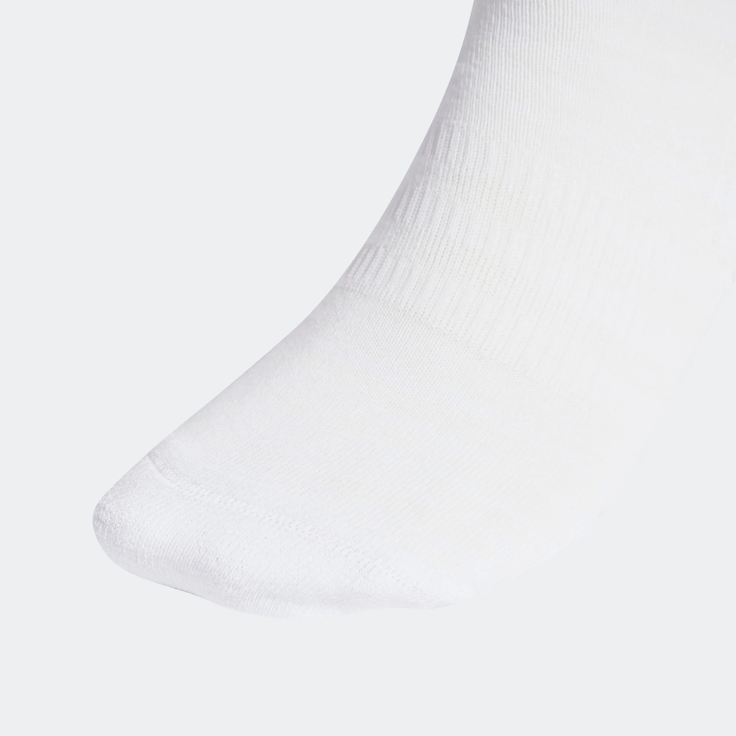 adidas Uniseks - dzieci Cushioned Crew Socks 3 Pairs, White/Black, 2-3 Years