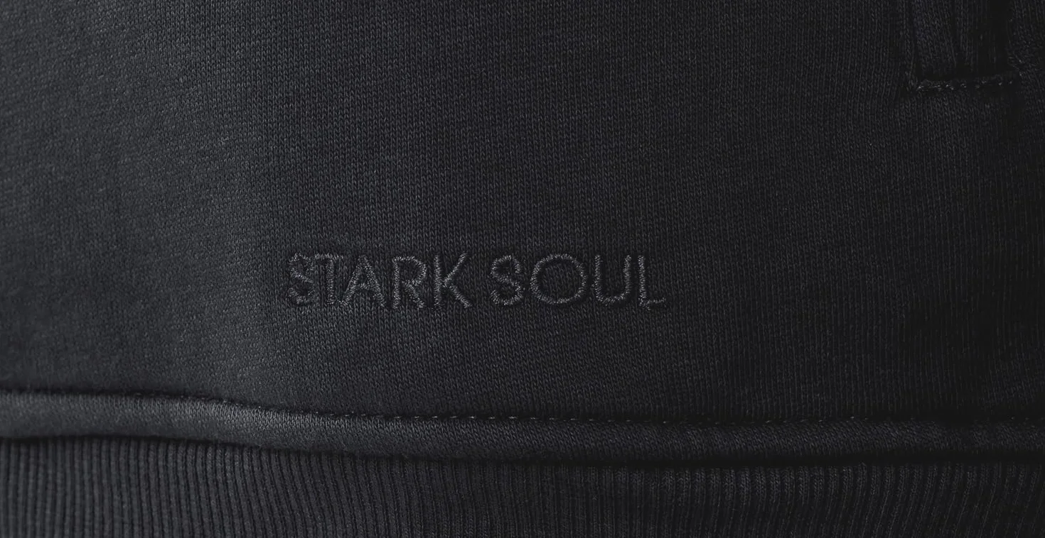 Bluza BLANK ze stójką zamkiem błyskawicznym French Terry STARK SOUL