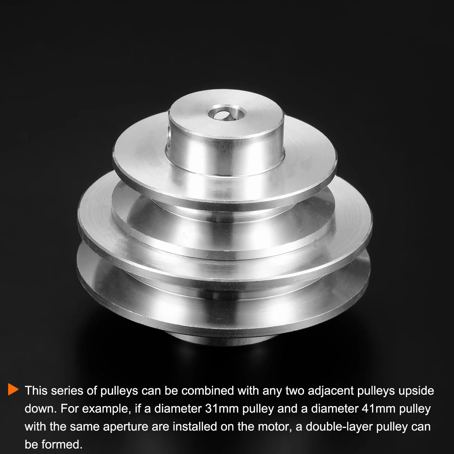 QUARKZMAN 3,17 mm koło pasowe V ID i 20 mm OD Pojedyncze gniazdo ze stopu aluminium do okrągłego paska PU 3 mm wał silnika maszyny wiertniczej