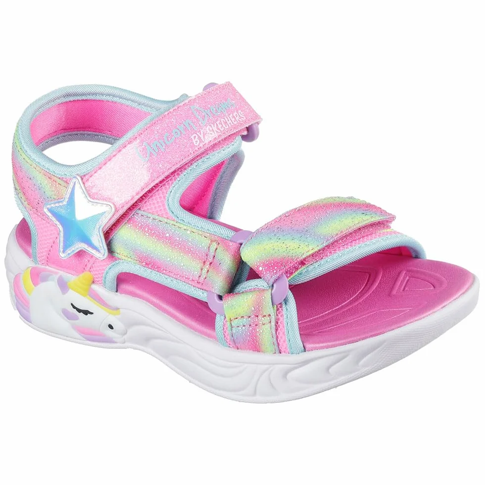 Skechers Dziewczynki Unicorn Dreams Sandal Dreamy UnicornsSandał płaski