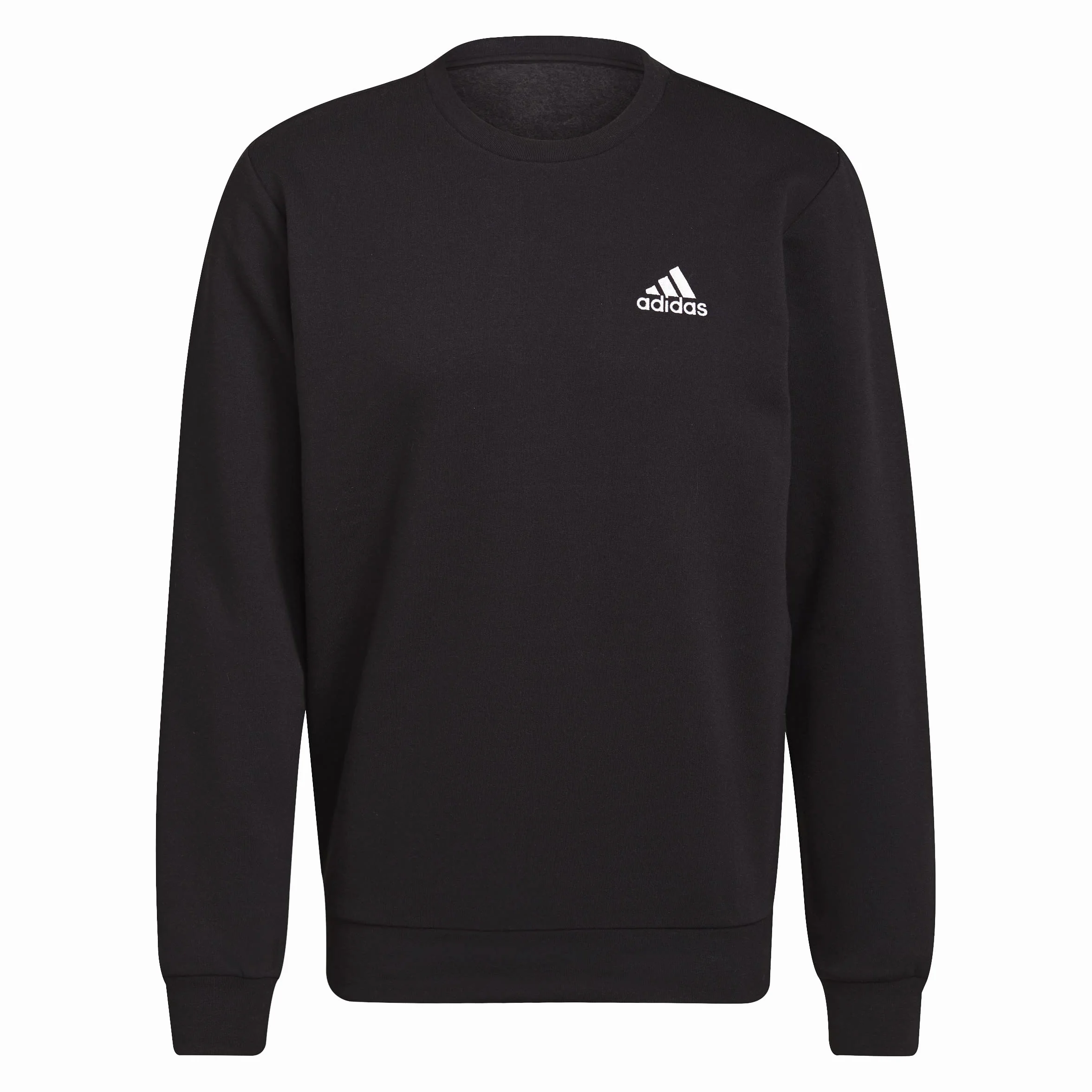 adidas Mężczyźni FEELCOZY ESSENTIALS FLEECE SWEATSHIRT, Black/White, M