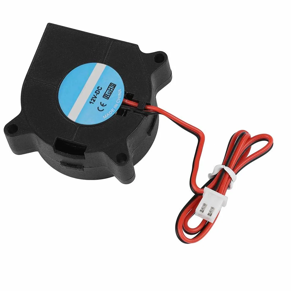 Goshyda Wentylator dmuchawy do drukarki 3D, 40 mm x 40 mm x 20 mm, 4020, łożyska kulkowe, wentylatory chłodzące DC do drukarki 3D, akcesoria DIY (24 V)