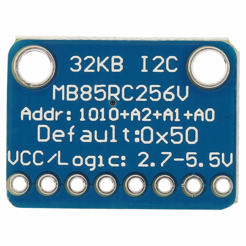I2C Nieulotna Płytka Rozszerzeń MB85RC256V 32KB – Moduł Pamięci do Rejestratorów Danych, Niski Pobór Mocy, Buforowanie Danych przy Braku Stabilnego Źródła Napięcia
