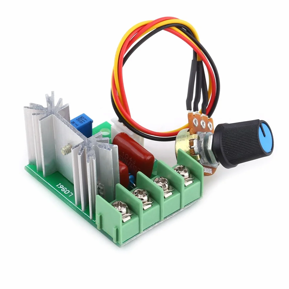 Elektryczny regulator napięcia SCR 2000W AC 50-220V moduł stabilizatora transformatora ściemniacz