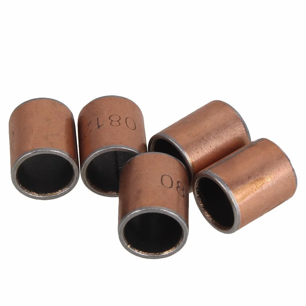 8 x 10 x 12 mm Brąz SF-1 samosmarująca tuleja łożyska bezolejowego opakowanie 10 sztuk