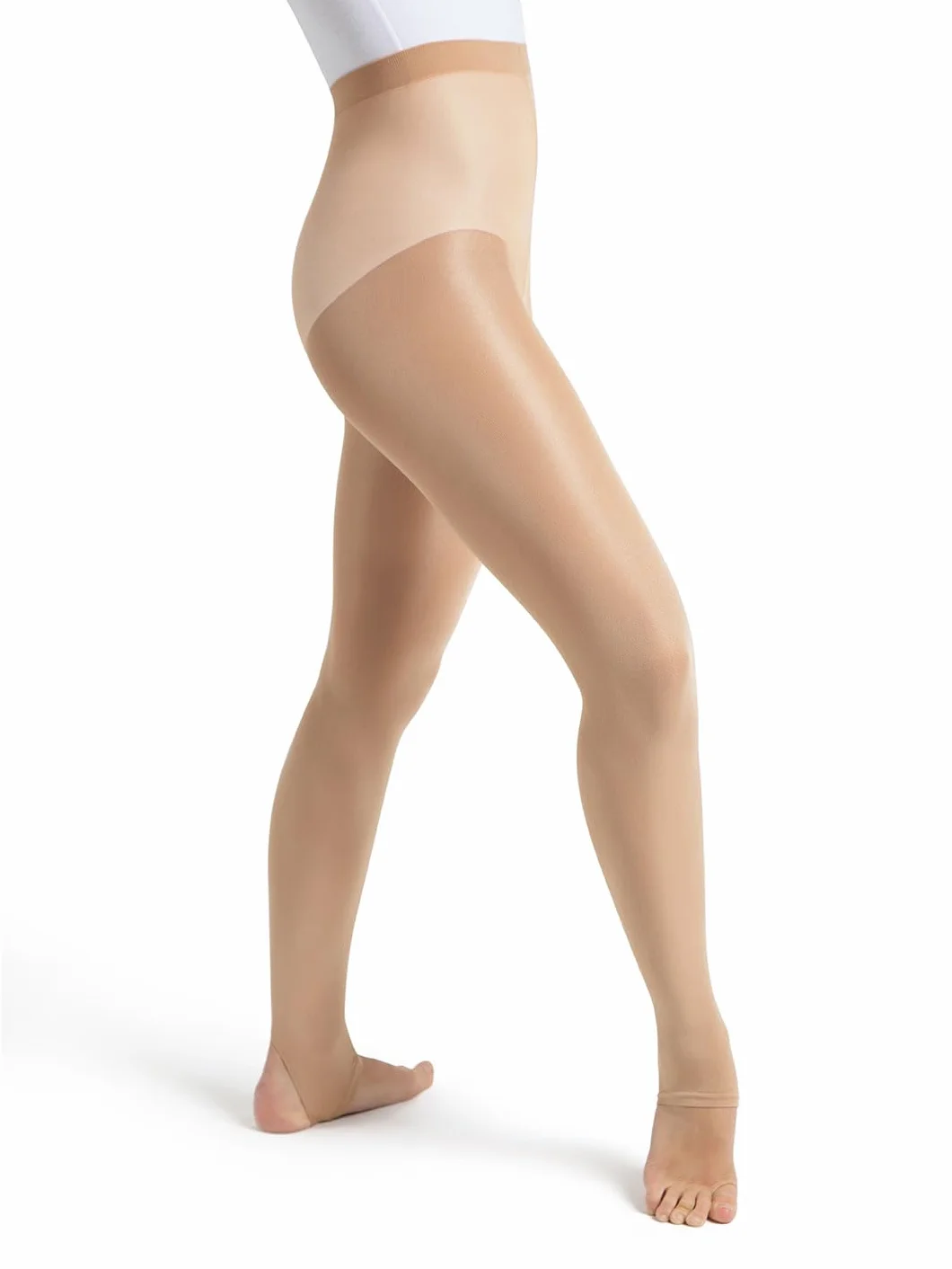 Capezio 126 Ultra Shimmery Stirrup Rajstopy