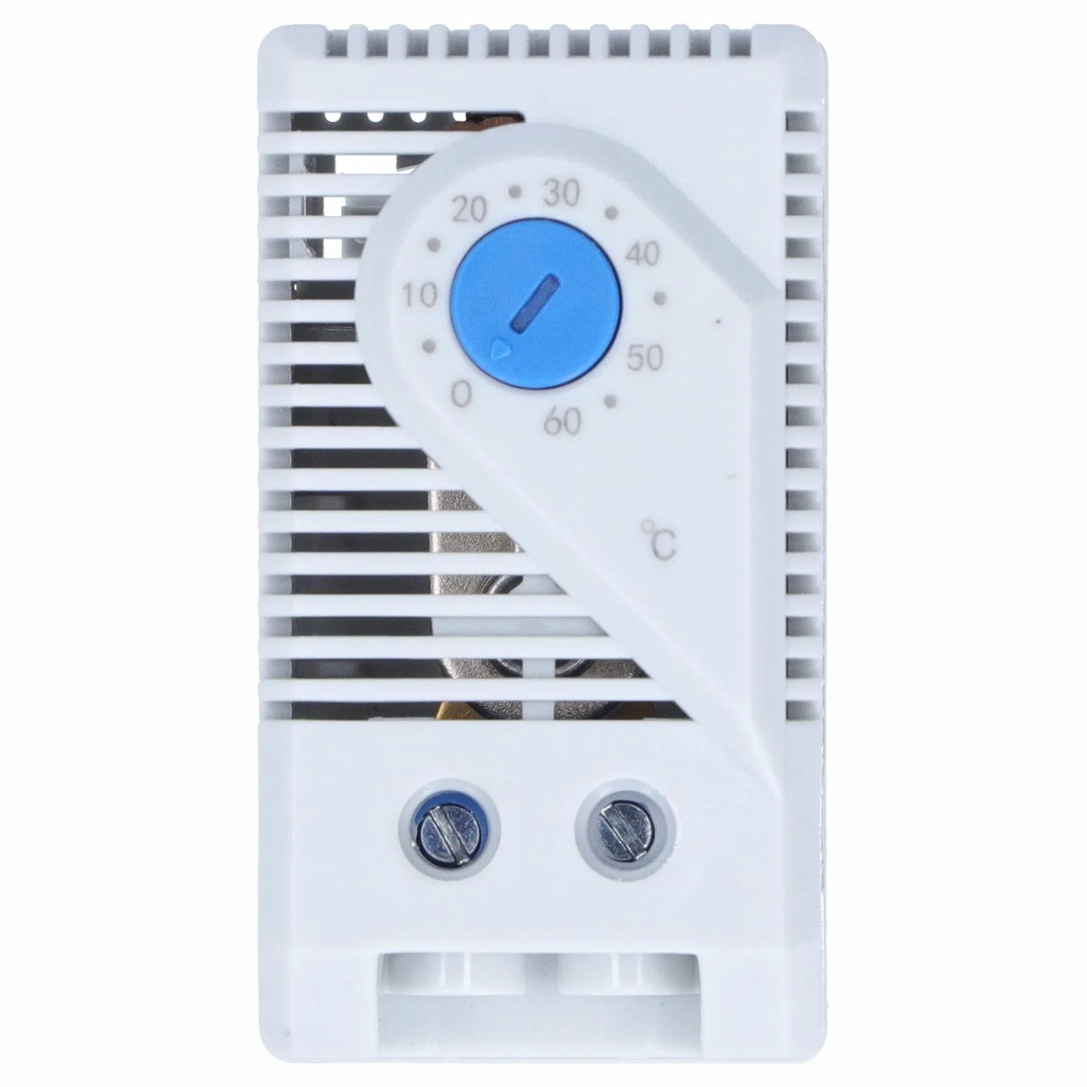 ViaGasaFamido 011 Mechaniczny Termostat Bimetaliczny Przełącznik Temperatury Termostatyczny Kontroler do Wentylatora Chłodzenia Grzejnika Elektrycznego