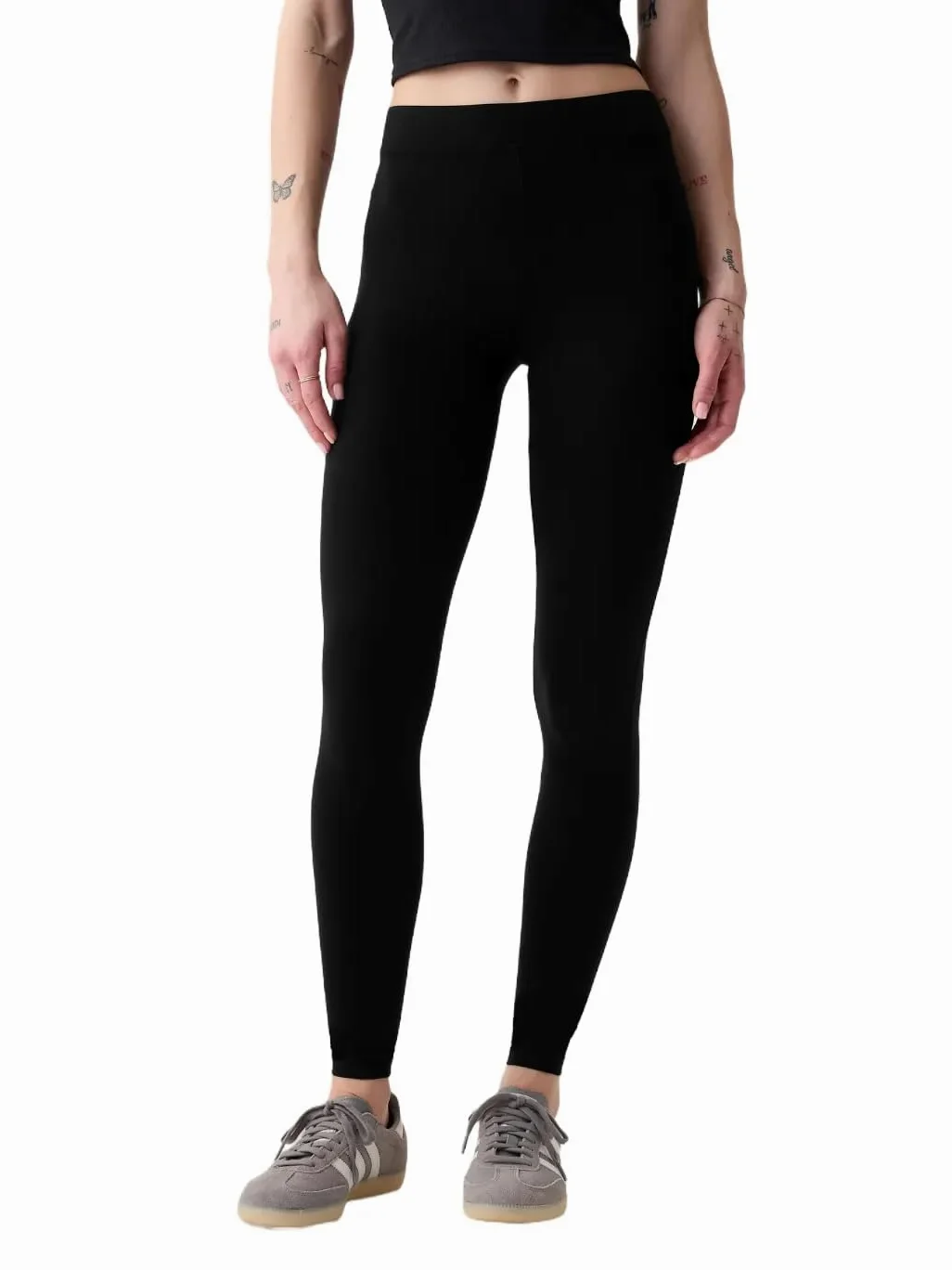 GAP Legginsy V-basic - Leginsy Kobiety