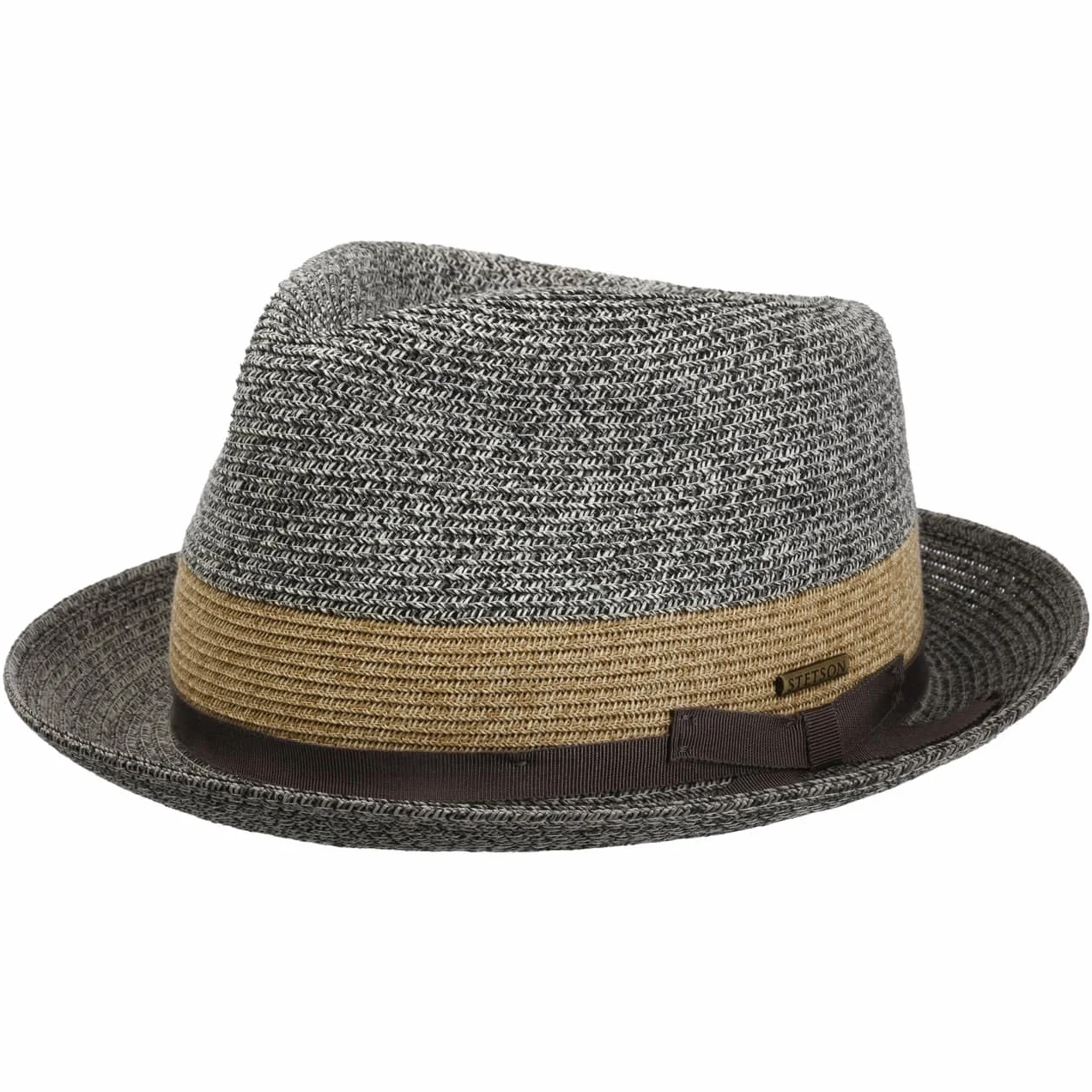 STETSON Contrast Brim Player kapelusz slomkowy z ochrona UV 40 Unisex Wiosna Lato