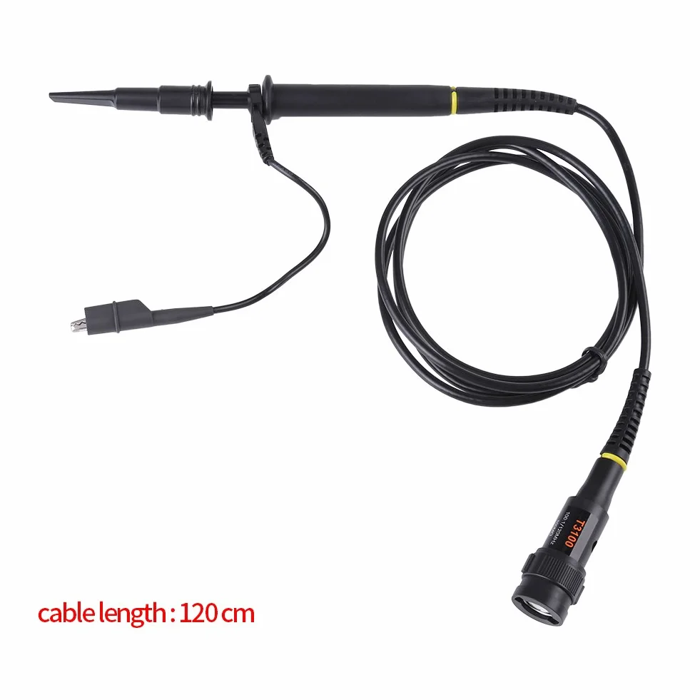 T3100 sonda oscyloskopowa Logic Analyzer X100 100 MHz High Voltage Clip sondy przenośne z zestawem akcesoriów