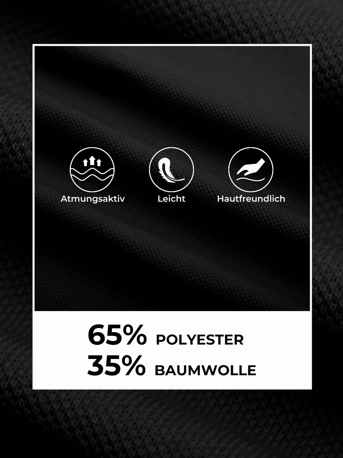 Runcati Męska koszulka polo z krótkim rękawem, regular fit, sportowa