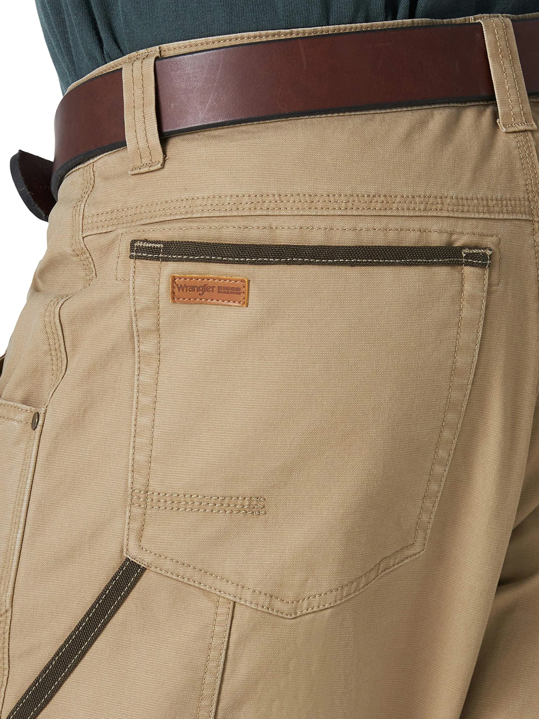 Wrangler Riggs Workwear Męskie proste nogi użytkowe spodnie robocze