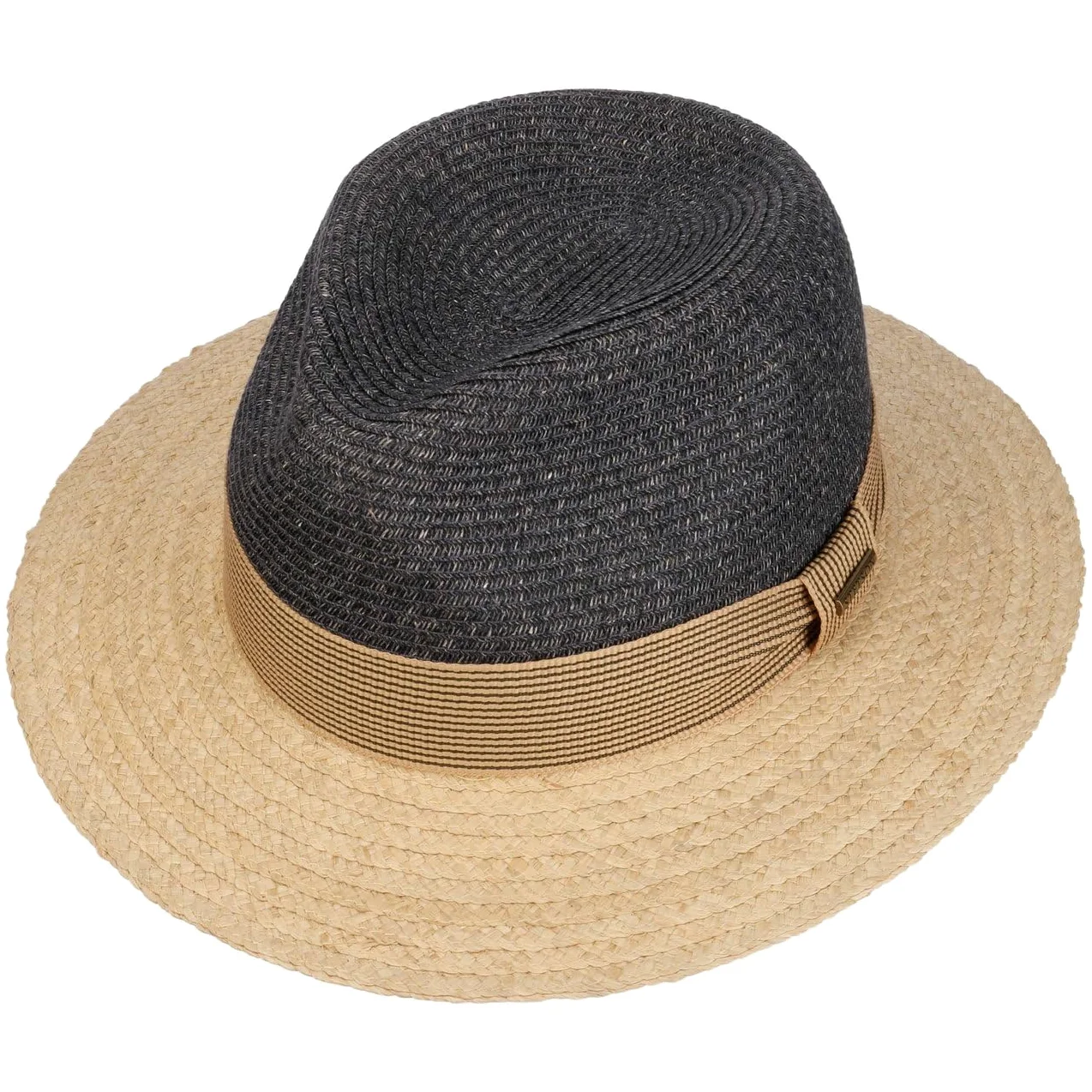 STETSON Twotone Traveller kapelusz slomkowy z rafii Meski Wiosna Lato