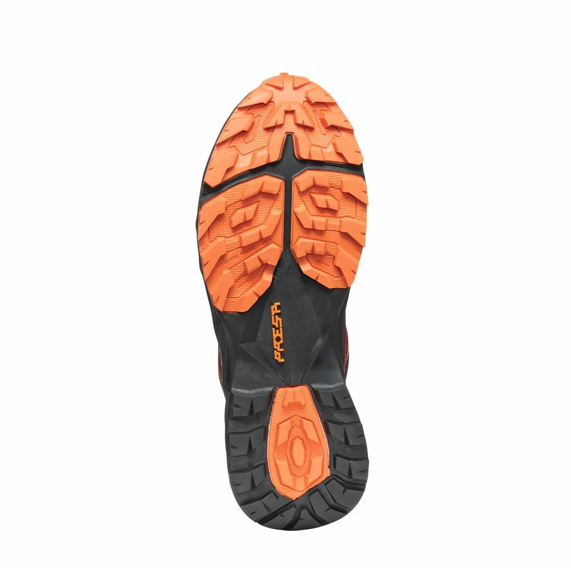 Scarpa Damskie buty Rush 2 GTX Gore-Tex wodoodporne do wędrówek, Bordowy / zakurzony pomarańczowy, 38.5 EU