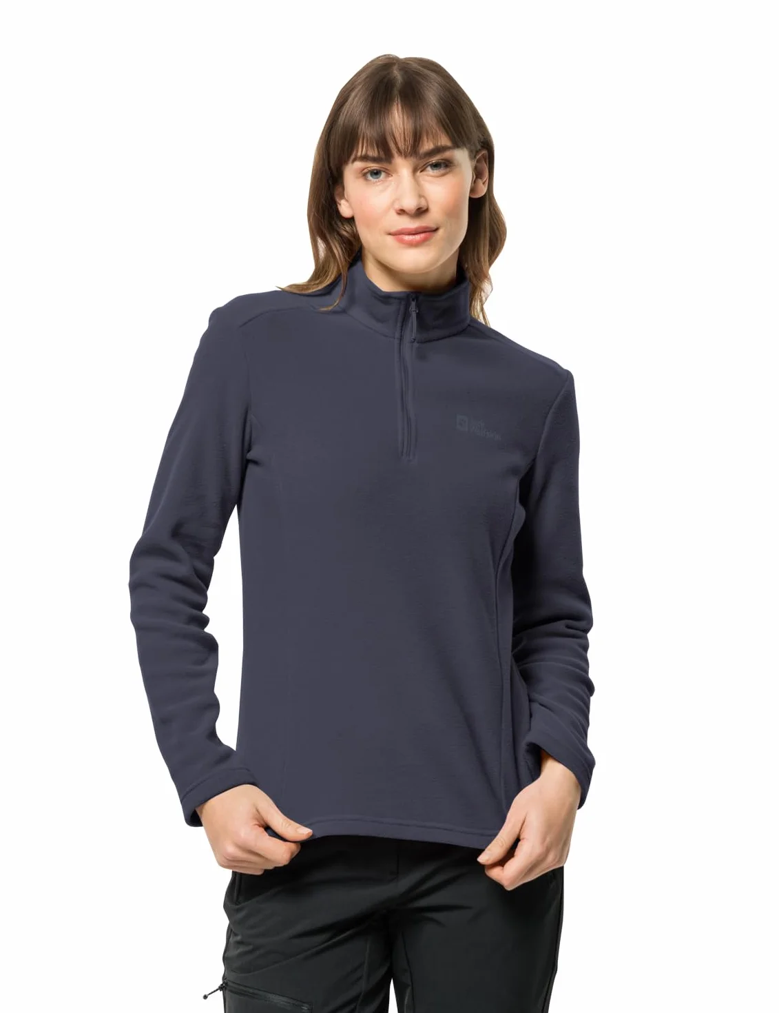 Jack Wolfskin Damski sweter Taunus Hz grafitowy S