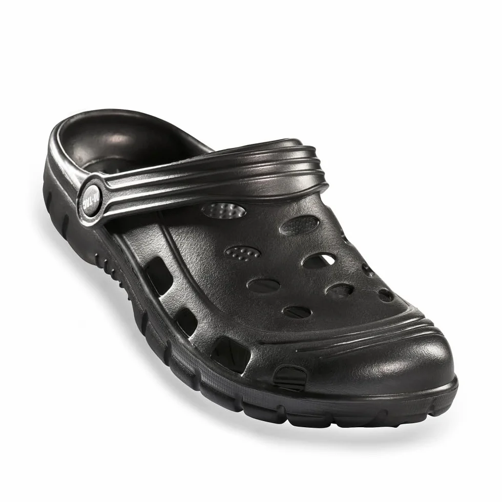 M-Tac Hausschuhe EVA Clogs Hausschuhe Gartenschuhe (Black, Unijne rozmiary obuwia, Dla dorosłych, Dla meżczyzn, Tabela rozmiarów, Średnia, 46)