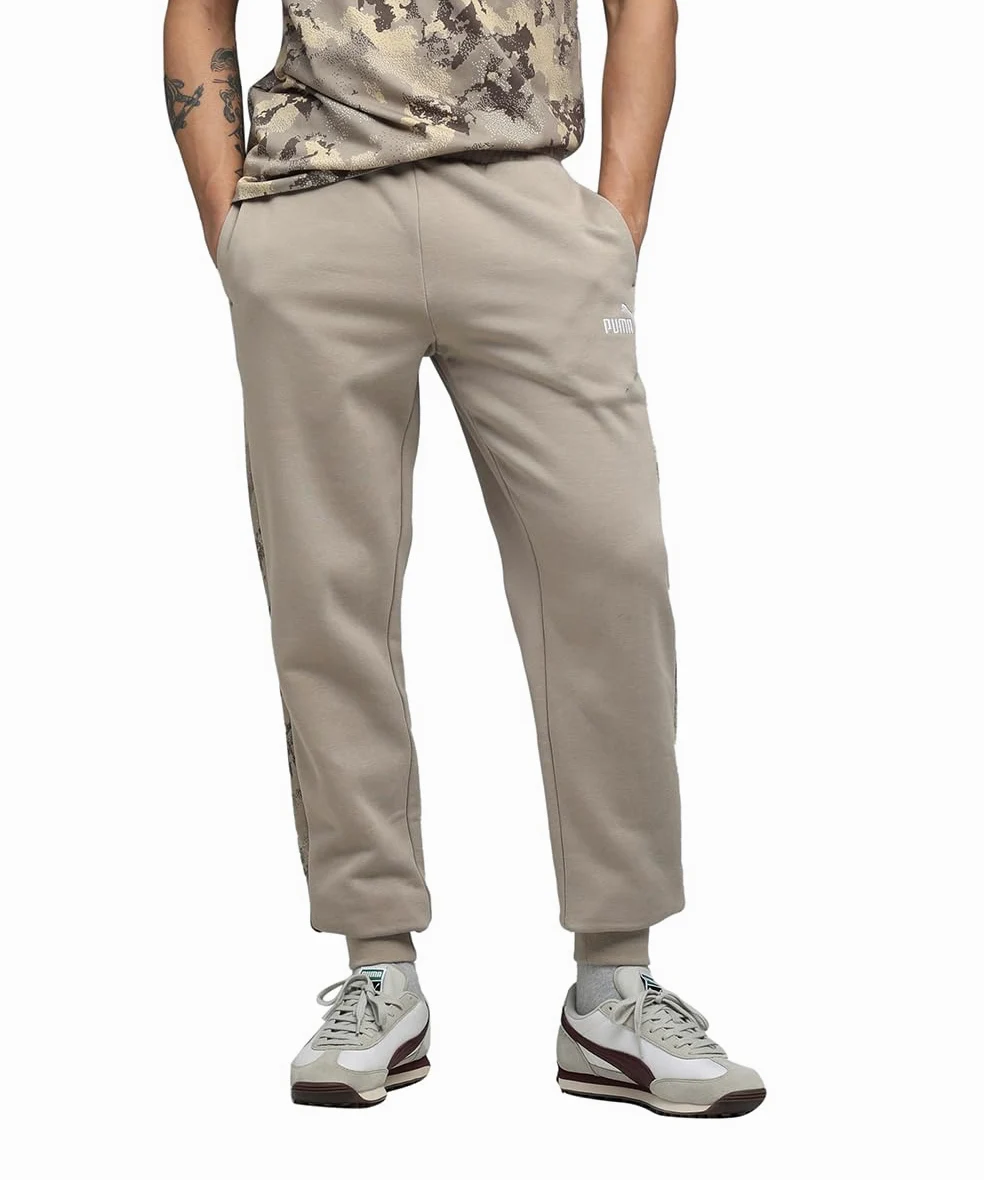 PUMA Ess Camo Sweatpants Fl Cl - Spodnie z dzianiny Mężczyźni