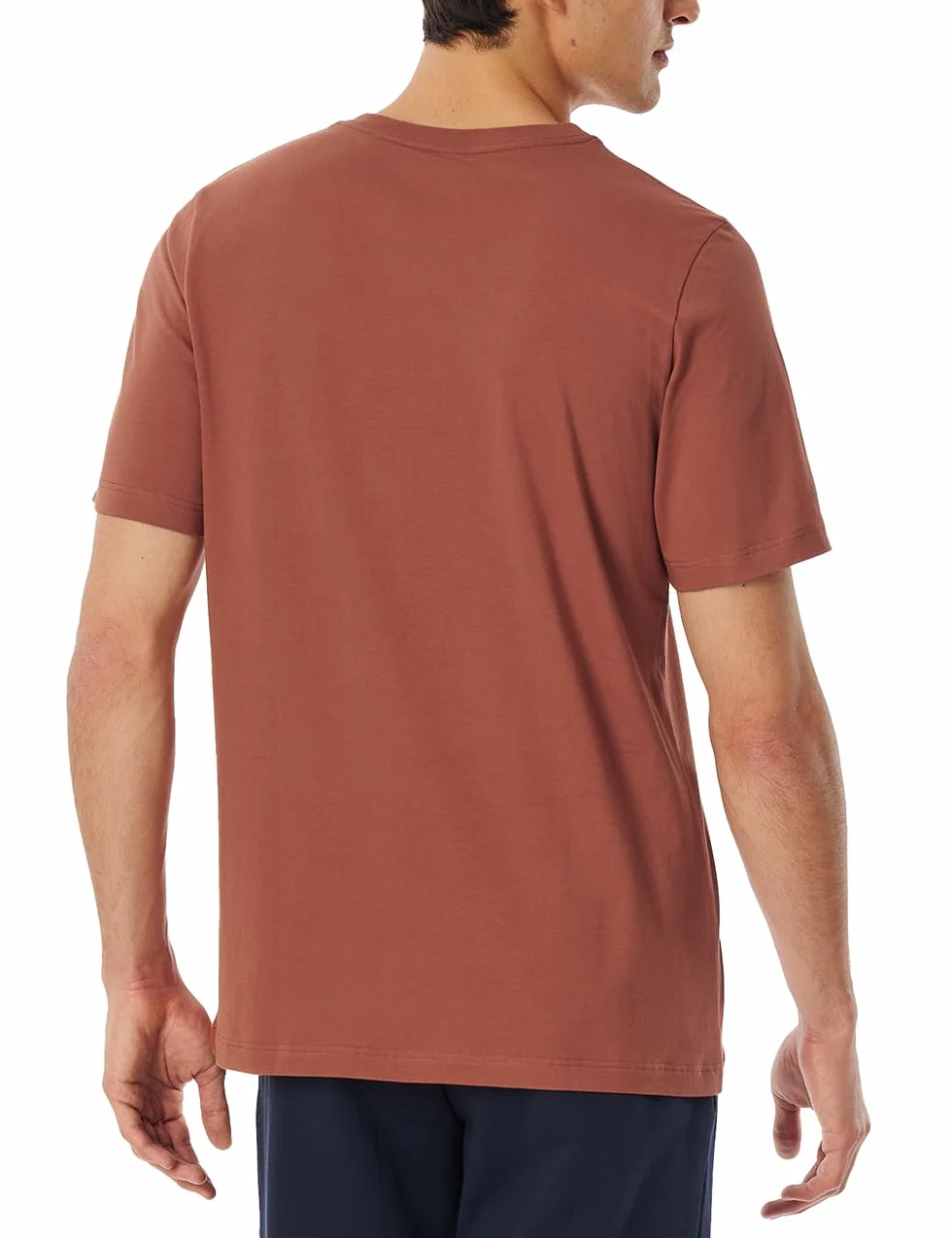 Schiesser Góra od pidżamy Mężczyźni Schlafshirt Kurzarm Rundhals Mix Relax
