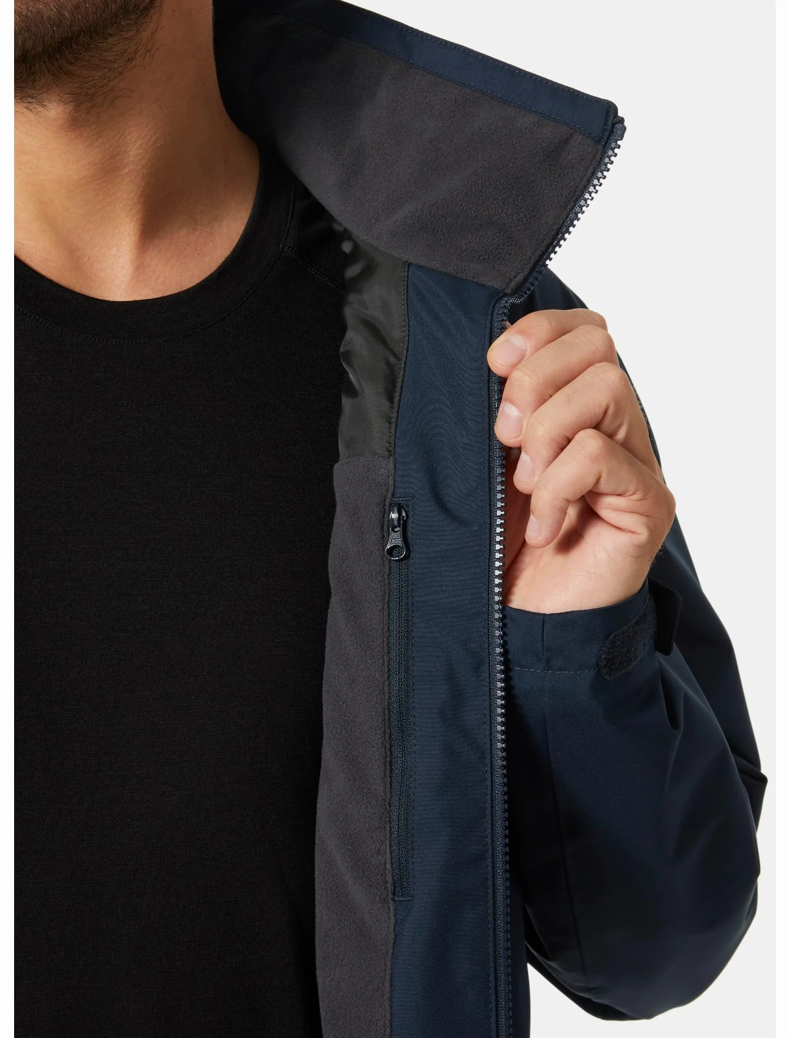 Helly-Hansen Crew Midlayer męska kurtka 2.0, 597 granatowy, L