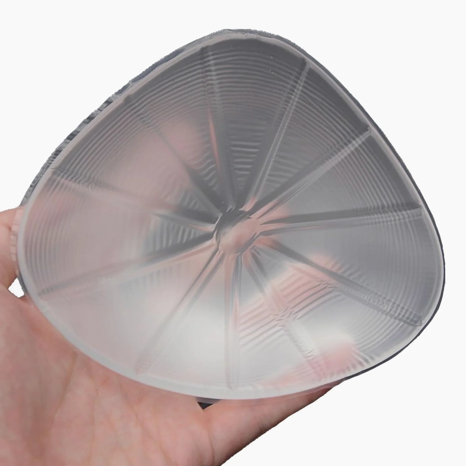 Transparent,D~cup 700g/pair,OSEMISS Samoprzylepne silikonowe protezy piersi, 1 para przezroczystych wkładek do biustonosza do pływania, protezy mastektomii, transwestyta