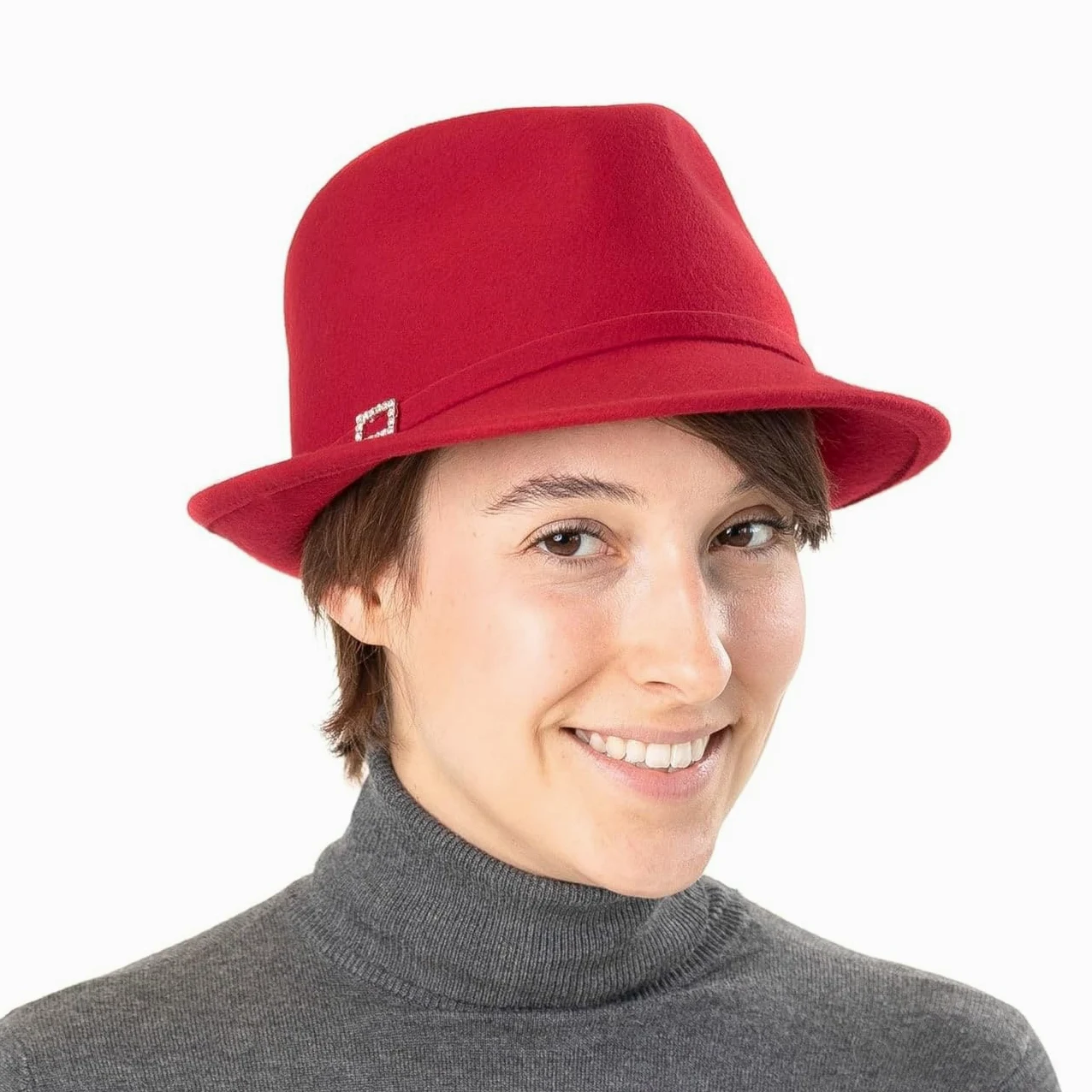 LIPODO Starlight kapelusz trilby Wyprodukowano we Wloszech Damski Caly rok