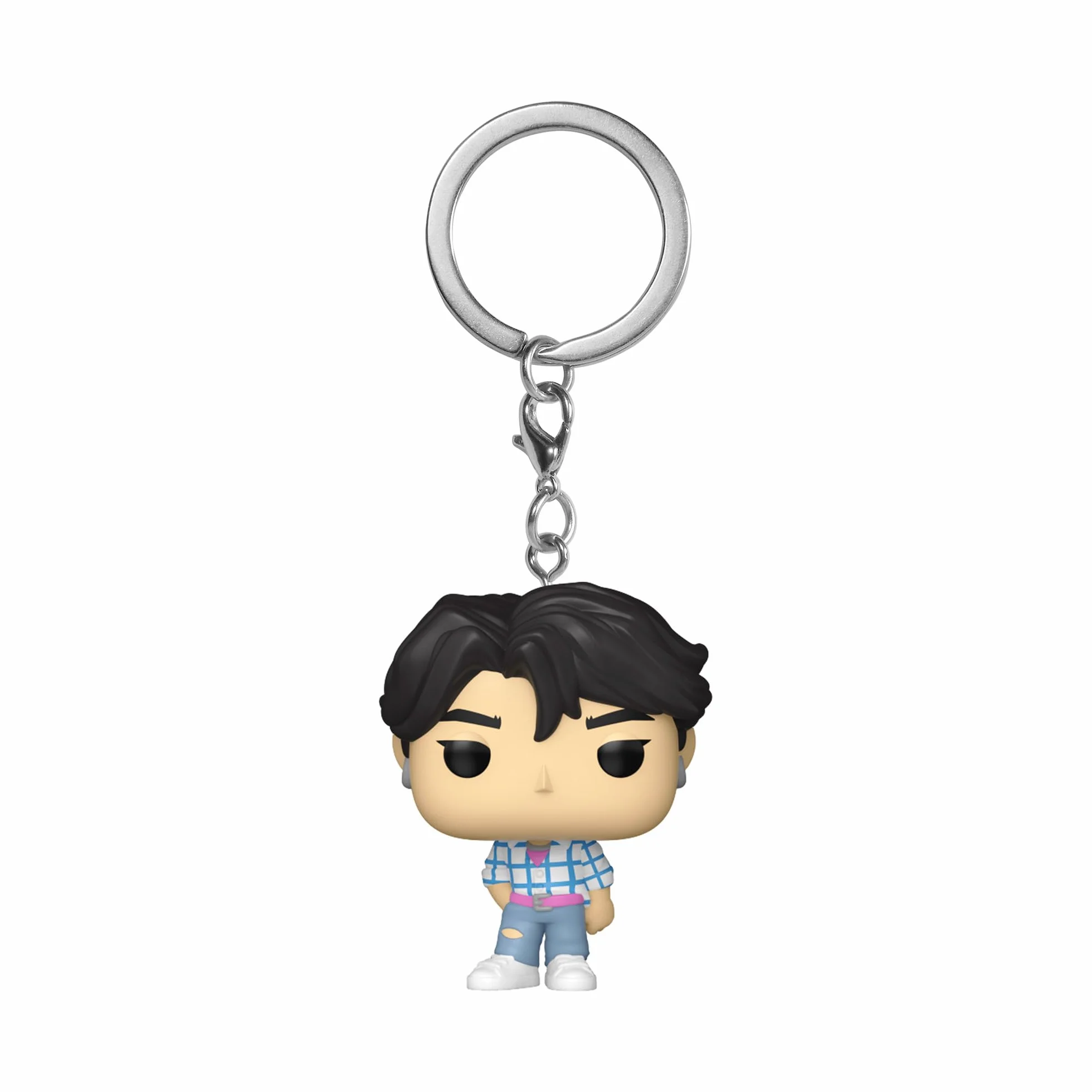 Funko POP! Keychain: Netflix - KPOP Demon Hunters - Jinu - breloczek do kluczy oryginalny brelok do kluczy - kolekcjonerska minifigurka - drobiazg do butów Mikołaja - pomysł na prezent
