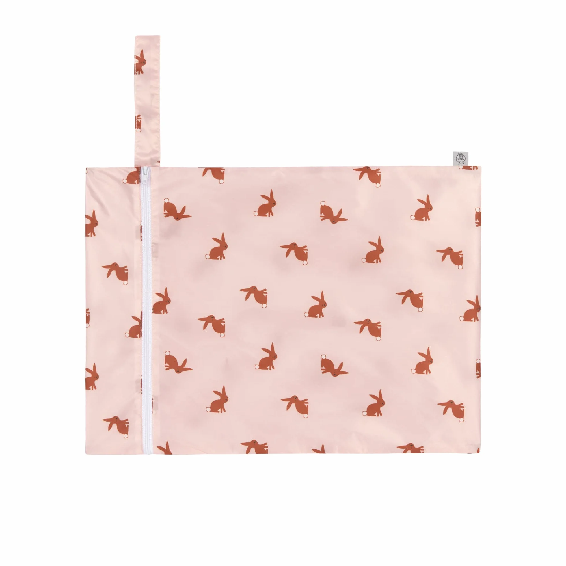 LÄSSIG Torba na mokro wielokrotnego użytku dla dziecka, 2 sztuki/torba na mokro Little Forest Rabbit