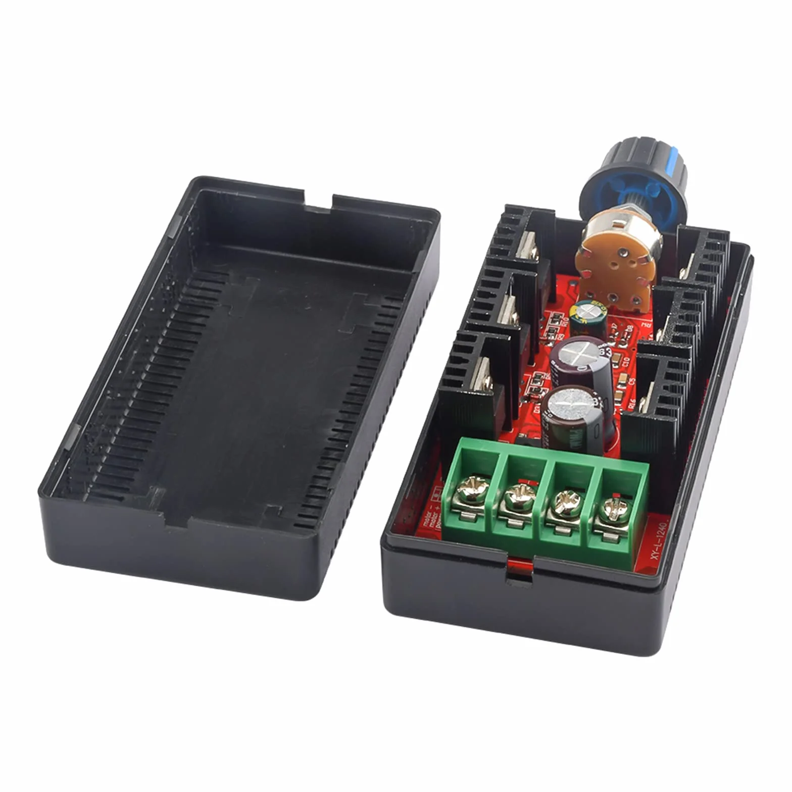 Aideepen Regulator prędkości obrotowej silnika DC, przełącznik 12 V, 24 V, 48 V, 2000 W, maks. 9-50 V, 40 A, PWM HHO RC, regulator prędkości obrotowej, przełącznik generatora sygnału