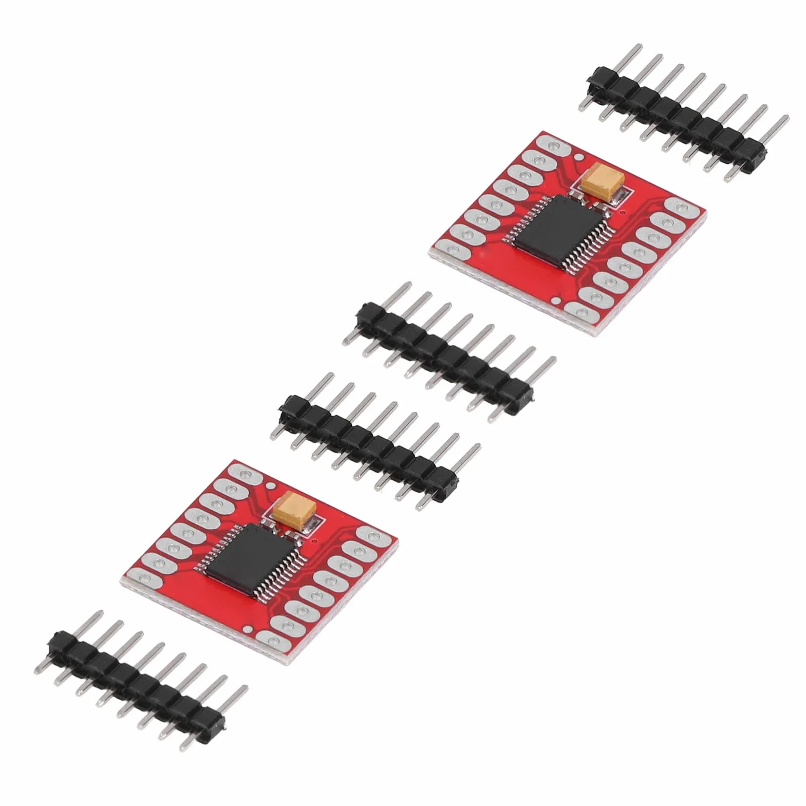 2 Zestawy TB6612FNG Moduł Sterownika Podwójnego Silnika DC Płyta Sterująca Napędem Stepper Wysoka wydajność DRV8833 1A z Kablem Skoku do Przewodu Mikrokontrolera