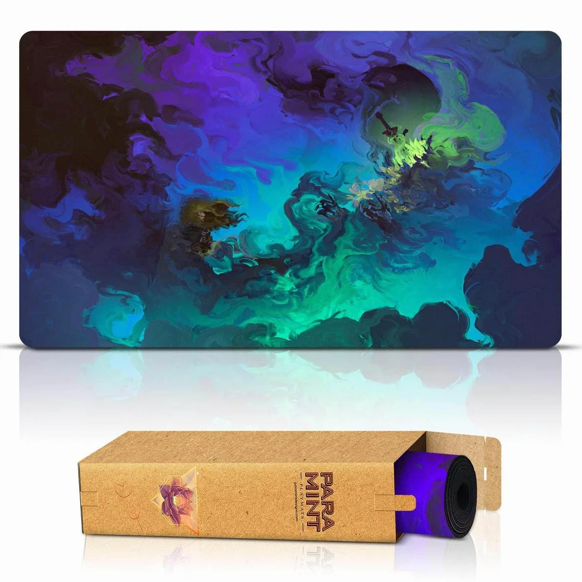 I Am No Man (Stitched) - MTG Playmat by Anato Finnstark, LOTR Lord of the Rings - Compatible with Magic the Gathering Playmat - Play MTG, YuGiOh, TCG - Original Play Mat Art Designs
