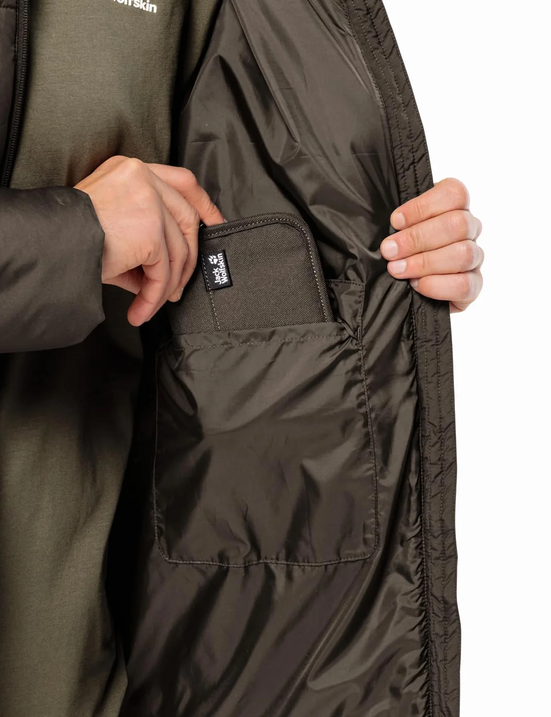 Jack Wolfskin Kurtka Mężczyźni Deutzer Long Jkt M
